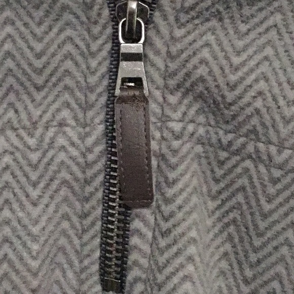 London Fog Men’s Gray Super Soft Fleece 1/4 Zip Sherpa Lined Sweater XL NWOT - Picture 4 of 8